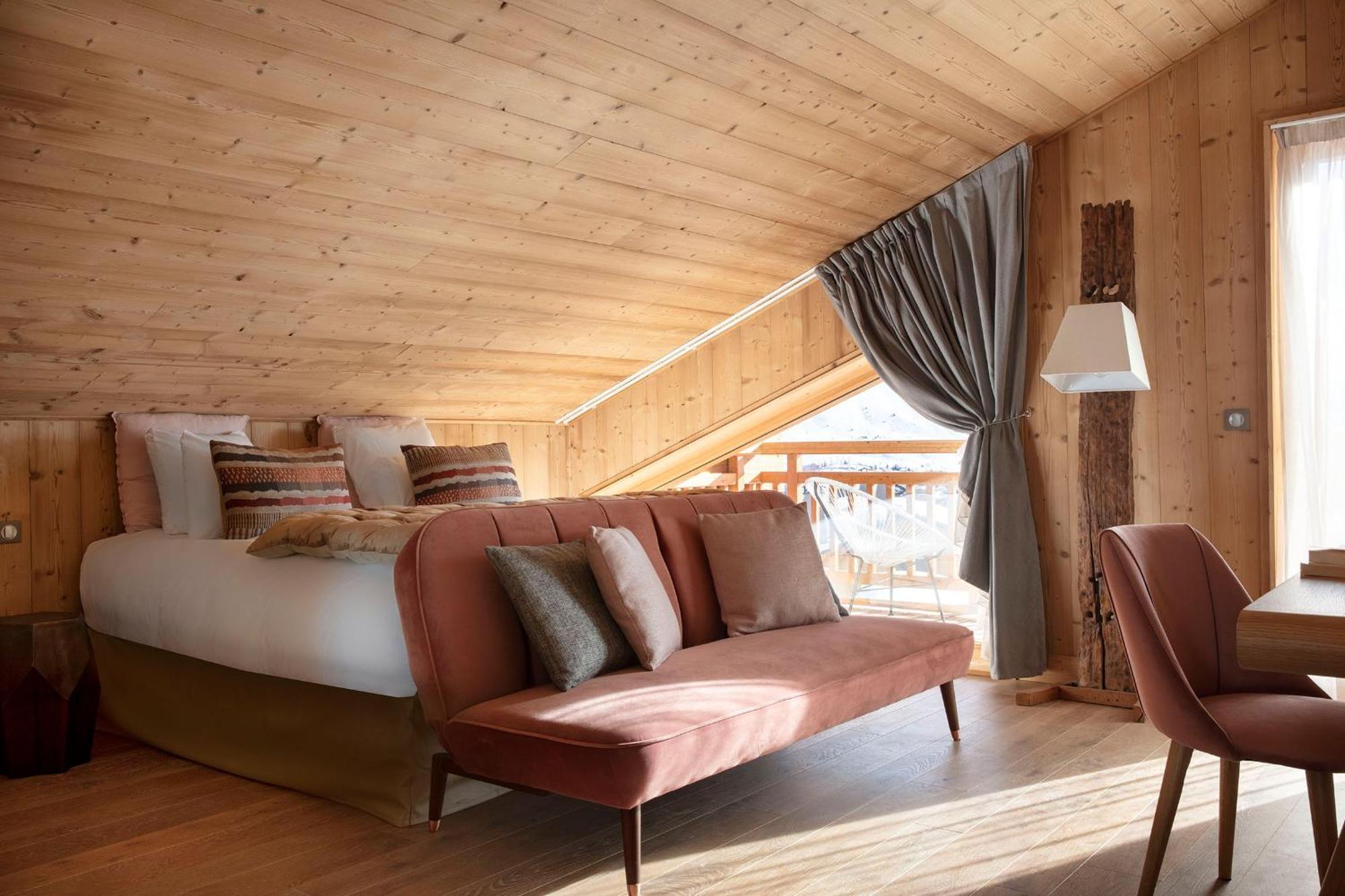 Grandes Rousses Hotel & Spa Alpe d'Huez Екстериор снимка A room at the hotel